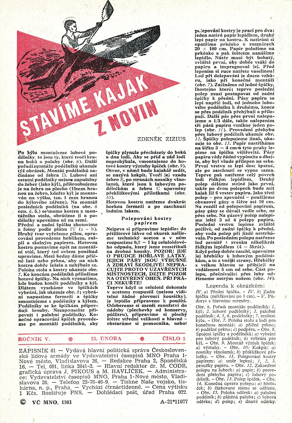 Kajak papírák