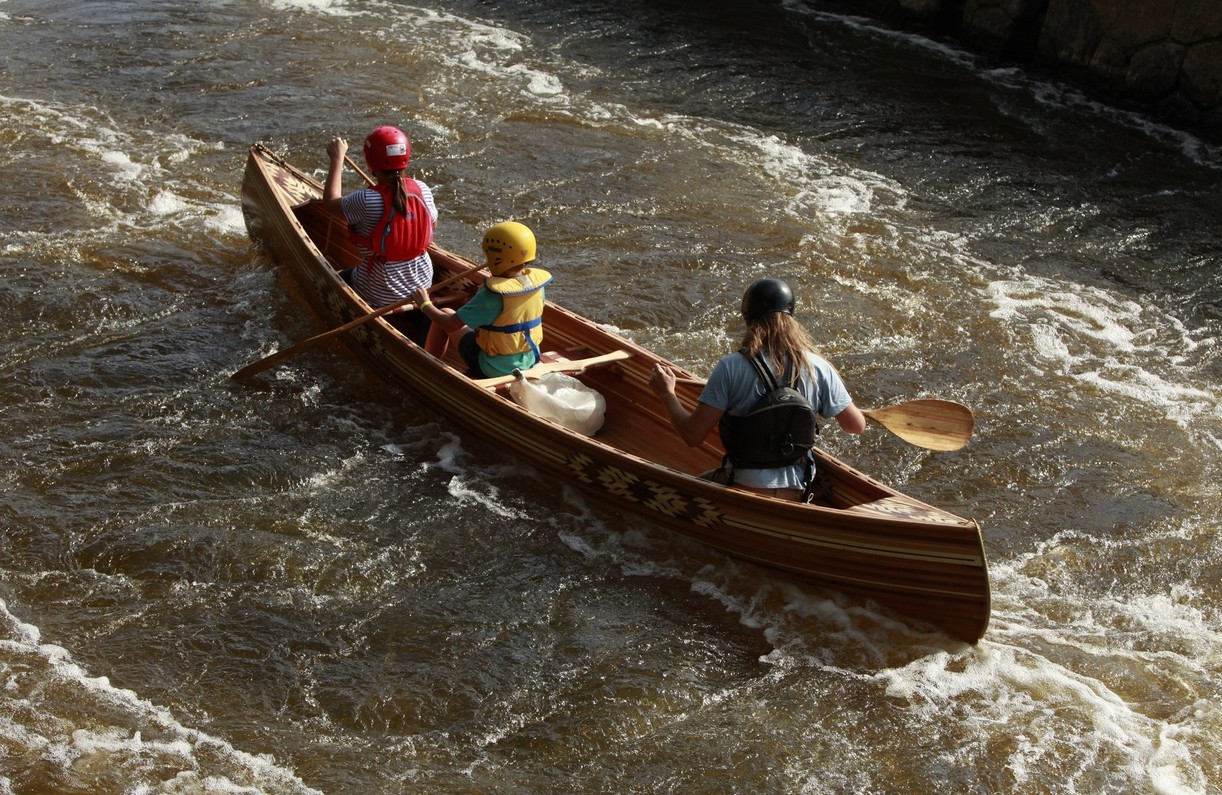 Dřevěná kanoe Prospector