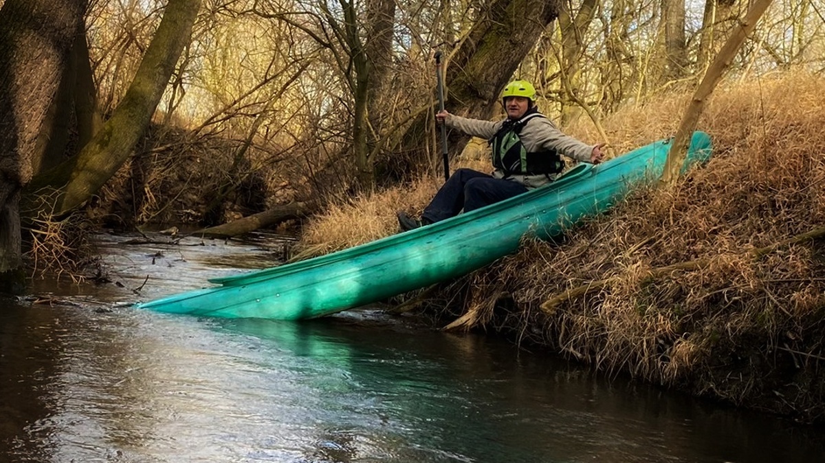 Košátecký potok kanoe splutí