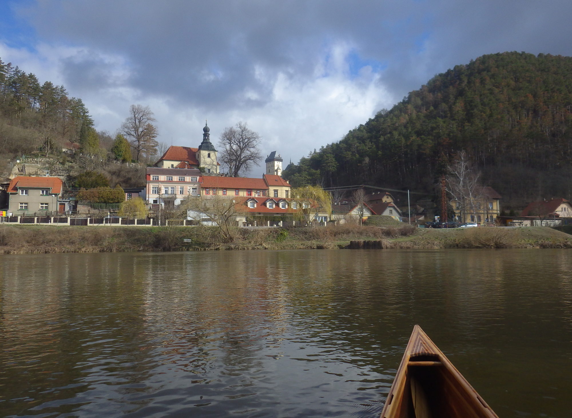 Berounka Chobotnice Karlštejn