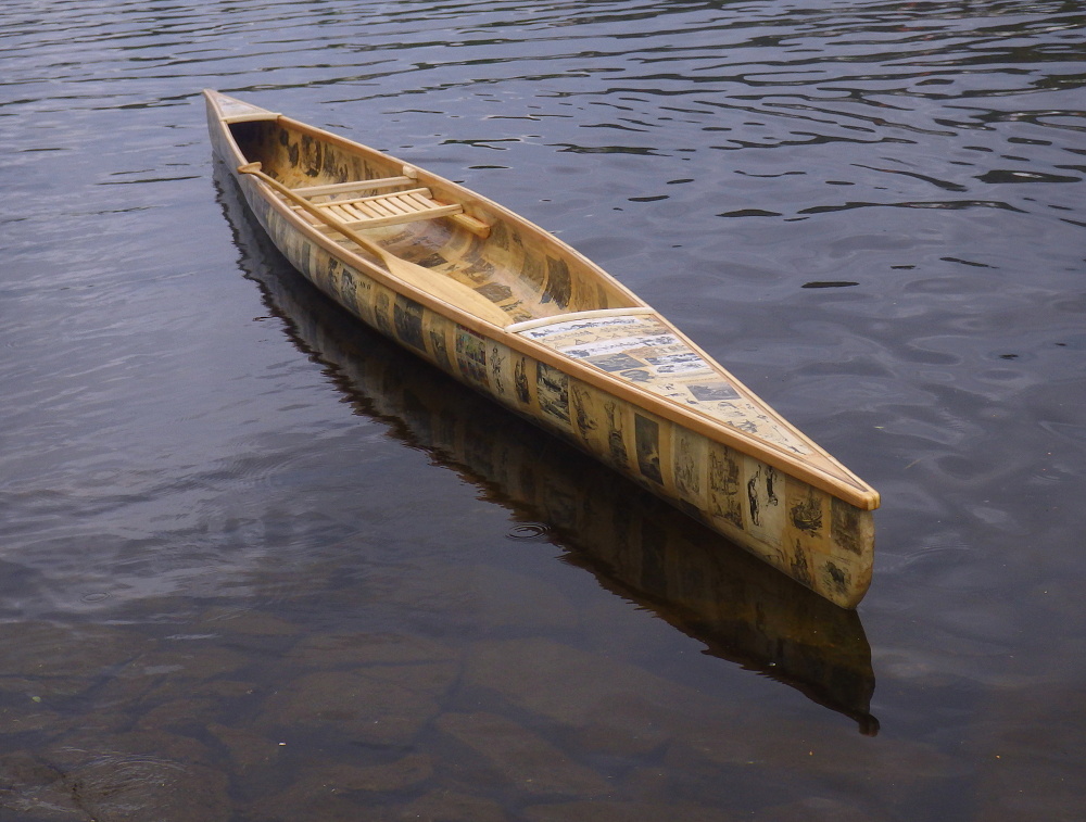 papírová kánoe, Paper canoe