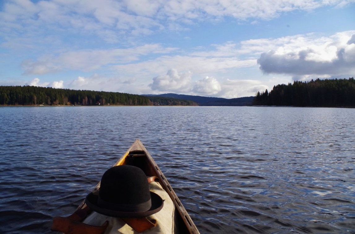 Lipno kanoe pádlování