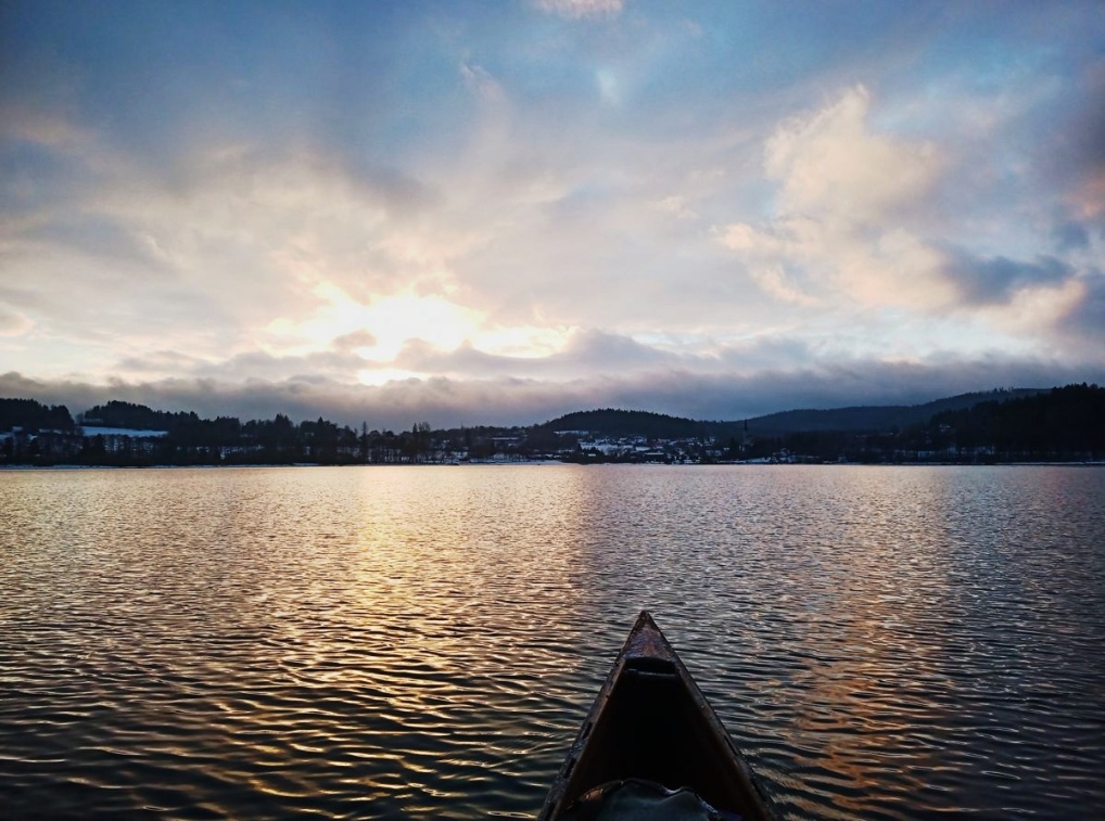Lipno kanoe pádlování
