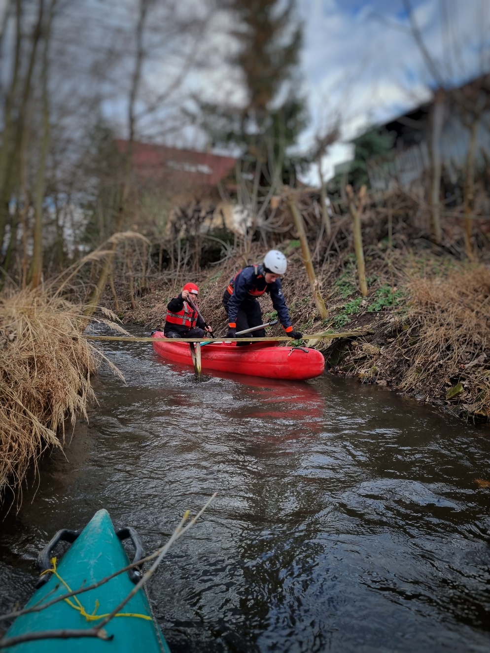 Košátecký potok kanoe splutí